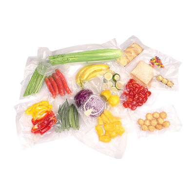 Umidade - aferidor congelado dos malotes do empacotamento de vácuo do alimento da prova PE de nylon 0.09mm grossos