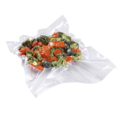 Saco de plástico amigável do vácuo de Eco para o alimento que salvar 160mic reusável 180mic 200mic