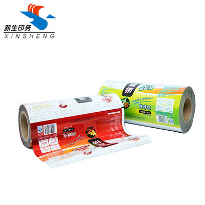 Empacotamento lustroso de Matte Plastic Roll For Food do rolo do malote da embalagem do petisco de BOPP