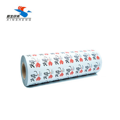 Empacotamento lustroso de Matte Plastic Roll For Food do rolo do malote da embalagem do petisco de BOPP