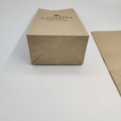 A tela do saco do empacotamento de pão do papel de embalagem de Brown imprimiu 60-200GSM densamente