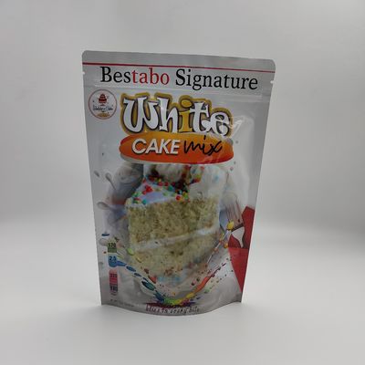 Do reforço de alumínio  do lado do saco do pó do bolo do OEM folha estando Resealable do malote