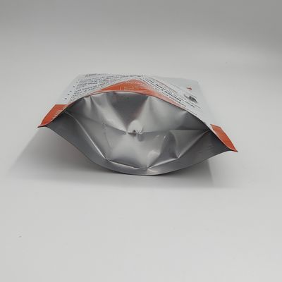 Do reforço de alumínio  do lado do saco do pó do bolo do OEM folha estando Resealable do malote