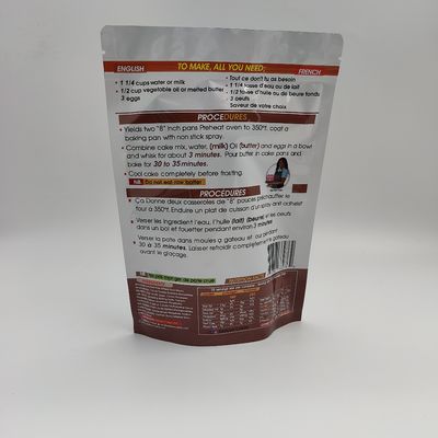 sacos de alumínio impressos Digitas da folha do zíper do saco do zíper de 170mm para o alimento