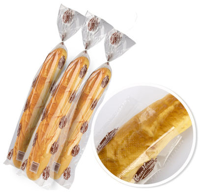 Empacotamento plástico do PE de FDA para o Baguette do pão 60-300 mícrons