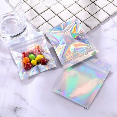 Malote  suportado de prata que empacota o espaço livre Front Mylar Bags de VMPET