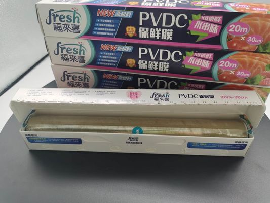 Anti produto comestível da névoa que envolve o envoltório do filme de estiramento da terra arrendada do gosto dos PVDC do filme