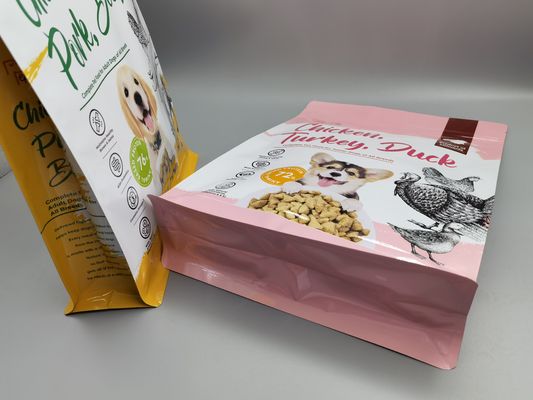 Sacos Resealable do malote do empacotamento de alimento de Mylar Ziplcok recicláveis para alimentos para animais de estimação