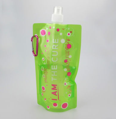 CMYK 150 mícrons de malotes impressos feitos sob encomenda da bebida ensacam o tamanho de 500ml 400ml