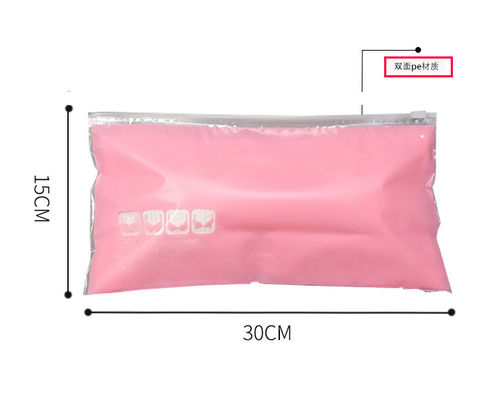 Sacos superiores reusáveis do zíper dos sacos de roupa do fechamento do fecho de correr ISO9001 para a roupa