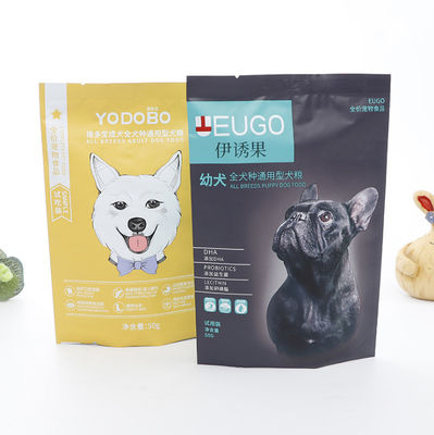 Os alimentos para animais de estimação não tóxicos levantam-se o Gravure da cor do malote do saco da folha de alumínio impressos com zíper