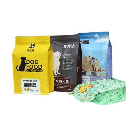 Pacote de selagem forte 100-220mic Cat Food In Recyclable Packaging grossa dos alimentos para animais de estimação