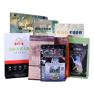 Personalizado imprimindo o saco plástico dos alimentos para animais de estimação do ODM do empacotamento de alimento animal