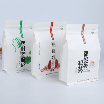 Flexo imprimiu o suporte acima do produto comestível de empacotamento dos malotes do saco do papel de embalagem 10~220 mícrons