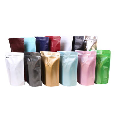 o café do fechamento do zíper 120mic levanta-se o café plástico Bean Packaging dos malotes VMPET