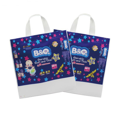 Saco composto do empacotamento plástico do tecido do bebê do LDPE 50-200 mícrons