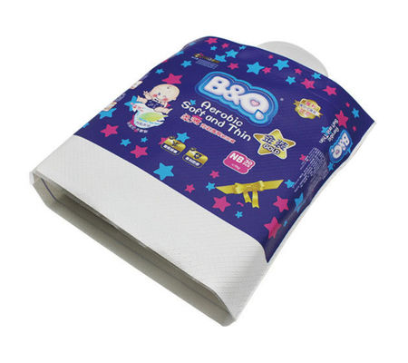 Saco composto do empacotamento plástico do tecido do bebê do LDPE 50-200 mícrons