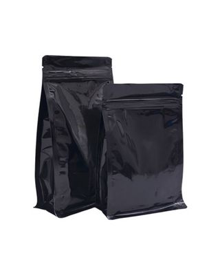 Gravure feito sob encomenda os sacos de empacotamento impressos do malote do café assentam horizontalmente reusável