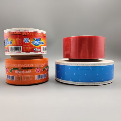 Filme de rolo dos PVDC da salsicha que empacota barreira alta o filme laminado para o empacotamento de alimento