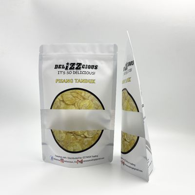 Banana Chips Aluminium Packaging Pouch de VMPET 300 mícrons