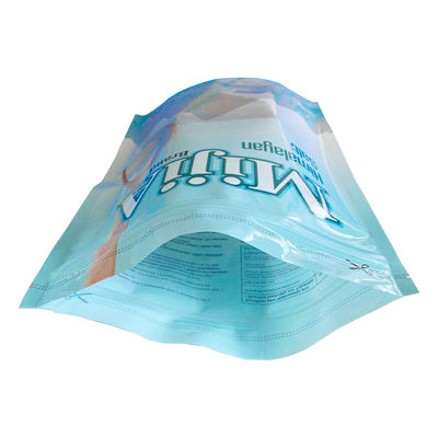 Malote impresso personalizado 2KG do suporte do zíper de Mylar acima para a embalagem de sal do mar