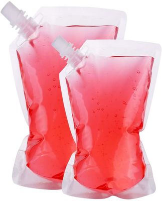 300 mícrons jorram a impressão plástica de Juice Drink Bag Pouches Gravure